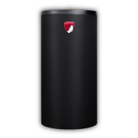 Бойлер косвенного нагрева Federica Bugatti Inox 800 110 литров чёрный с анодом (бак в водяной рубашке)