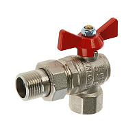 Кран шаровой Valtec BASE угловой с американкой внутренняя/наружная Кран шаровой Valtec BASE угловой с американкой внутренняя/наружная