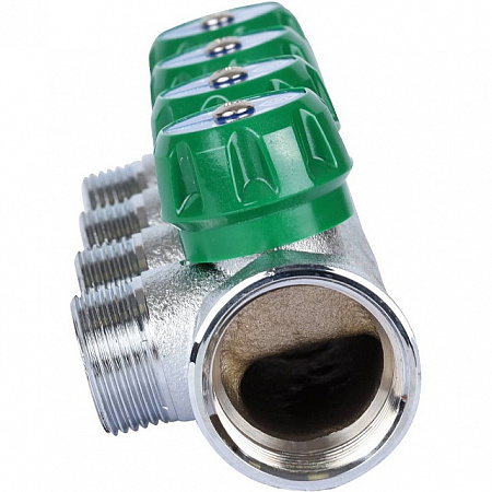 Коллектор регулирующий STOUT 1 , 4 отвода 3/4 ЕК SMB-6850-013404
