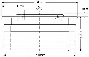 Манжета  110/50 McAlpine MRDC3-BL Манжета  110/50 McAlpine MRDC3-BL