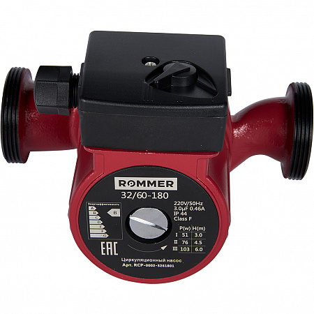 Циркуляционный насос Rommer 32/60-180 RCP-0002-3261801