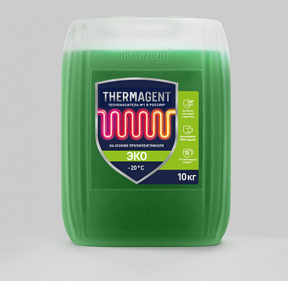Теплоноситель для электрокотлов THERMAGENT ЭKO -20°С 10 кг