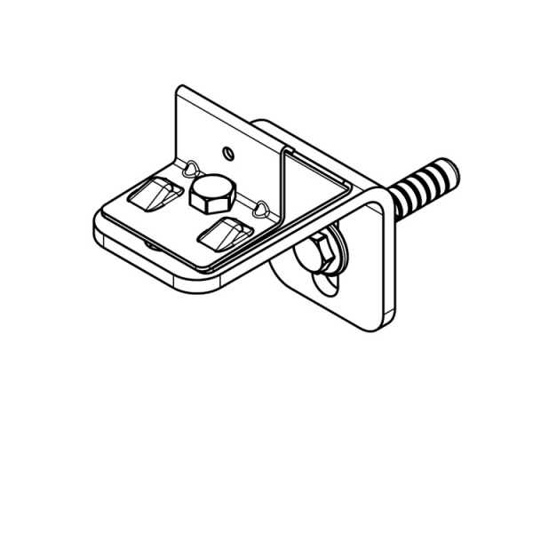 Крепление одинарное WB 90302