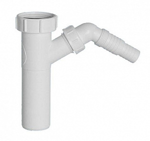 Вставка  под углом для слива быт. техники 1 1/2"х40мм McALPINE TEE3
