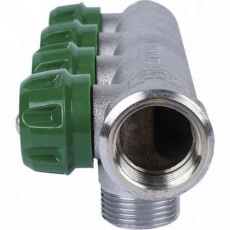 Коллектор регулирующий STOUT 3/4, 4 отвода 3/4 ЕК SMB-6850-343404