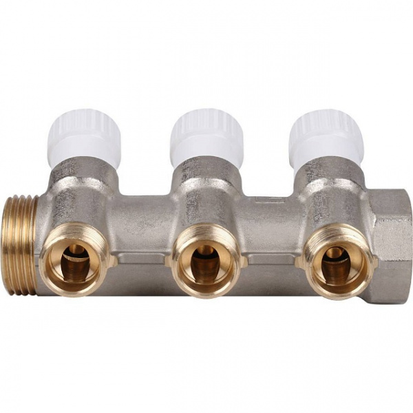 Коллектор распределительный STOUT 1 , 3 отвода 1/2 SMB 6851 011203 Коллектор распределительный STOUT 1 , 3 отвода 1/2 SMB 6851 011203