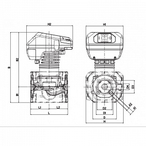 Насос циркуляционный промышленный DAB EVOPLUS B 120/280.50 M 60150974