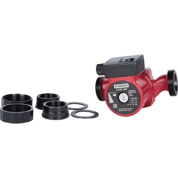 Циркуляционный насос Rommer 32/40-180 RCP-0002-3241801 Циркуляционный насос Rommer 32/40-180 RCP-0002-3241801