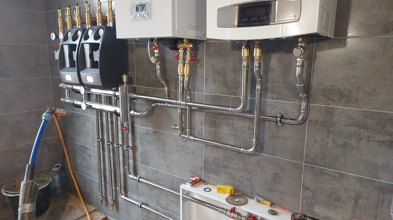 Услуги по монтажу котельного оборудования, котлов отопления и водоснабжения