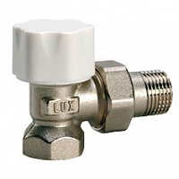 Кран под термоголовку угловой LUXOR 1/2" Кран под термоголовку угловой LUXOR 1/2"