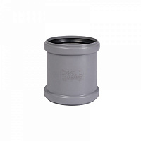 Канализационная муфта двойная (двухраструбная) Ostendorf