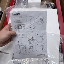 Инсталляция для унитаза с кнопкой TECE Spring S401104
