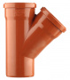 Тройник наружной канализации Ostendorf KG, 45 градусов