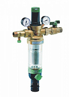 Фильтр со встроенным редуктором для холодной воды Honeywell Braukmann HS 10 S-1" AA 100 мк Фильтр со встроенным редуктором для холодной воды Honeywell Braukmann HS 10 S-1" AA 100 мк