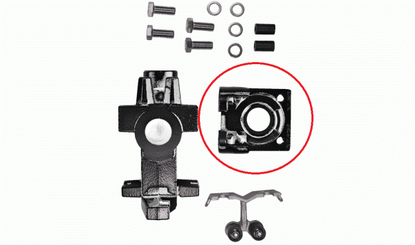 Комплект запчастей Grundfos Kit, Guide Shoe DN40 клык, фланец для Grundfos SEG 40 96592055 Комплект запчастей Grundfos Kit, Guide Shoe DN40 клык, фланец для Grundfos SEG 40 96592055