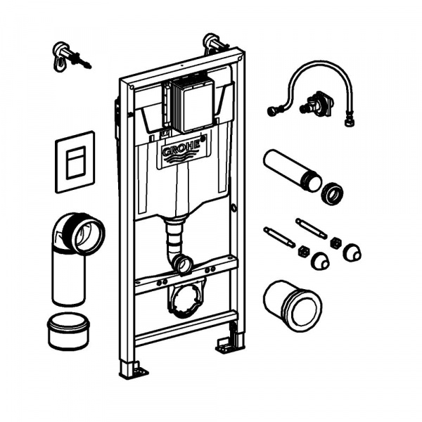 Инсталляция Grohe Rapid SL 38772001  Инсталляция Grohe Rapid SL 38772001