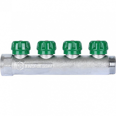 Коллектор регулирующий STOUT 1 , 4 отвода 3/4 ЕК SMB-6850-013404