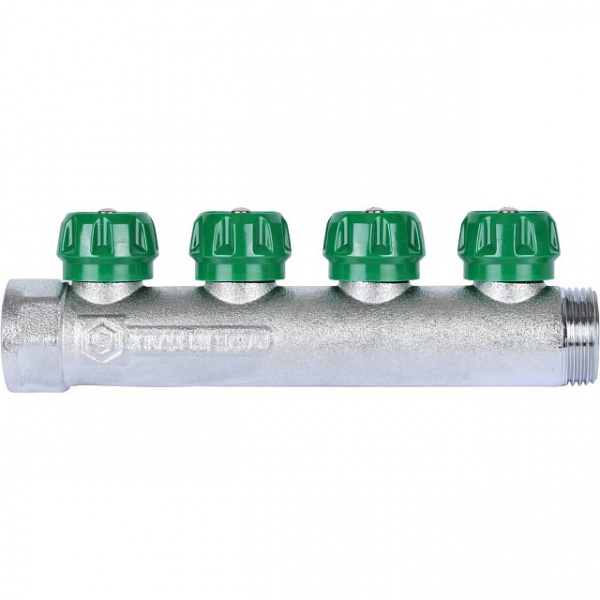 Коллектор регулирующий STOUT 1 , 4 отвода 3/4 ЕК SMB-6850-013404 Коллектор регулирующий STOUT 1 , 4 отвода 3/4 ЕК SMB-6850-013404