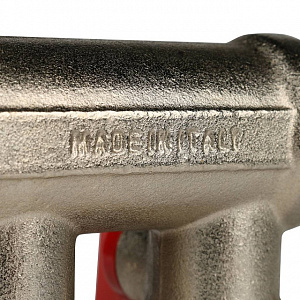 Коллектор с шаровыми кранами STOUT 3/4 , 2 отвода 1/2 (красные ручки) SMB 6200 341202