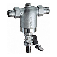 Фильтр без манометра FAR, присоединение - американки Фильтр без манометра FAR, присоединение - американки