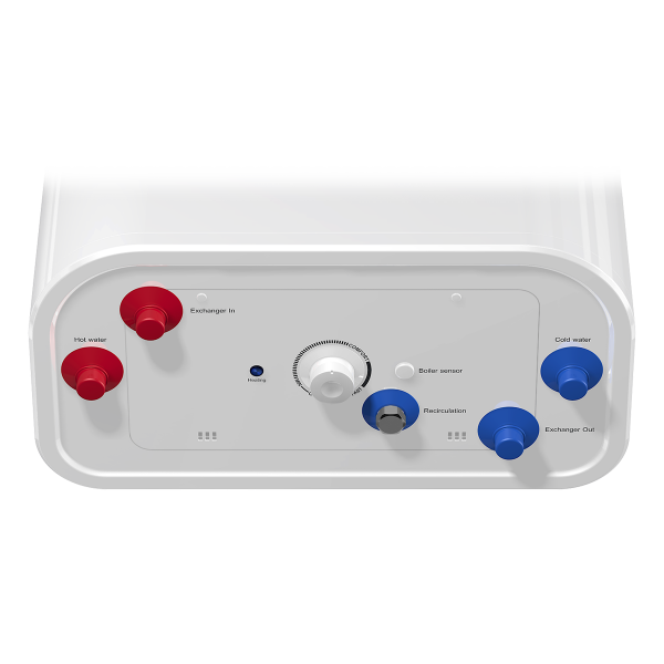 Водонагреватель косвенного нагрева электрический THERMEX Flat 80 V Combi 151 184