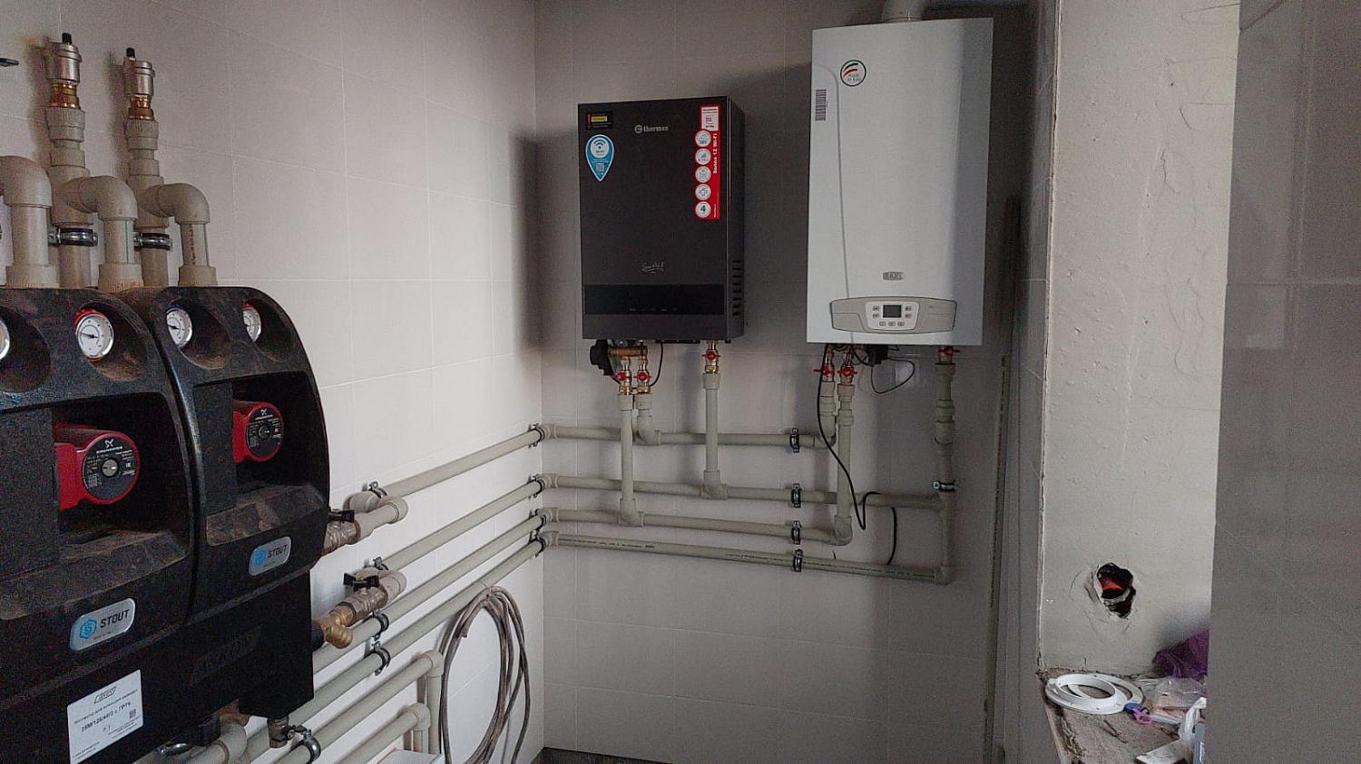 Услуги по монтажу котельного оборудования, котлов отопления и водоснабжения