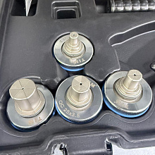 Гидравлический пресс инструмент TIM FT1240B-QC для труб PEX Rehau (Рехау) и аксиальных фитингов