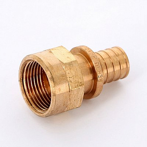 Переходник 16x1/2" REHAU RAUTITAN с внутреннй резьбой бронза 14563271001