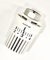 Головка термостатическая Oventrop, Uni LH, M30x1,5, с нулевой отметкой, белый Головка термостатическая Oventrop, Uni LH, M30x1,5, с нулевой отметкой, белый