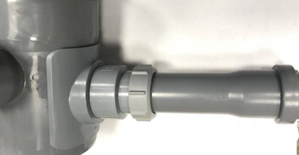 Адаптер переходный McAlpine BOSSCONN 110-50-GR 110мм Х 50мм Адаптер переходный McAlpine BOSSCONN 110-50-GR 110мм Х 50мм