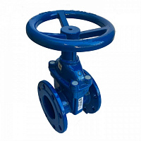 Клиновая задвижка чугунная фланцевая Grundfos dn 65  (96002010) Клиновая задвижка чугунная фланцевая Grundfos dn 65  (96002010)