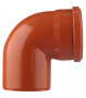 Отвод наружной канализации Ostendorf KG, 90 градусов