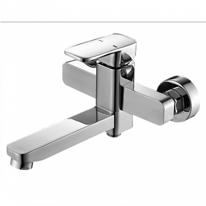 Смеситель  для ванны хром ( короткий нос) GANZER STEFAN GZ 12032  GZ 12032