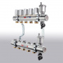 Коллекторная группа латунь в сборе  Valtec, 1" х евроконус 3/4" Коллекторная группа латунь в сборе  Valtec, 1" х евроконус 3/4"