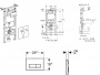 Инсталляция для подвесного унитаза Geberit Duofix 458.128.21.1