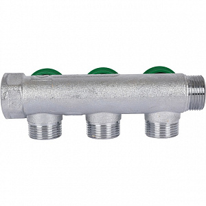 Коллектор регулирующий STOUT 3/4, 3 отвода 3/4 ЕК SMB-6850-343403