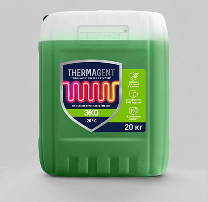 Теплоноситель для электрокотлов THERMAGENT ЭKO -20°С 20 кг