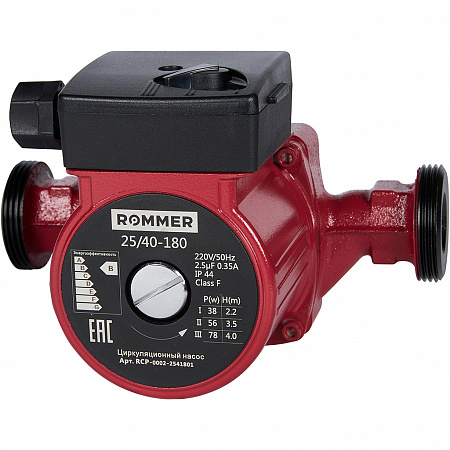 Циркуляционный насос Rommer 25/40-180 RCP-0002-2541801