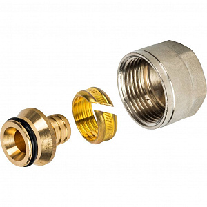 Фитинг компрессионный евроконус для труб STOUT PEX 16х2,2х3/4 SFC-0020-001622