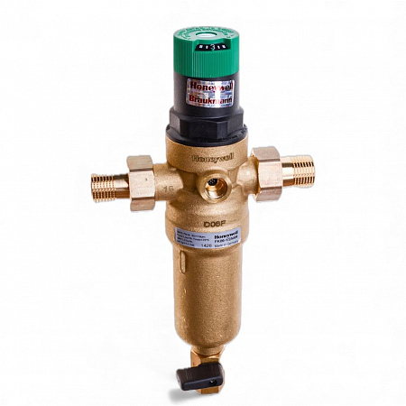 Фильтр Honeywell Braukmann FK06-3/4AAM со встроенным редуктором для горячей воды