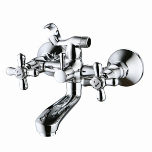 Смеситель двухвентильный для ванны GANZER SATI GZ 13031