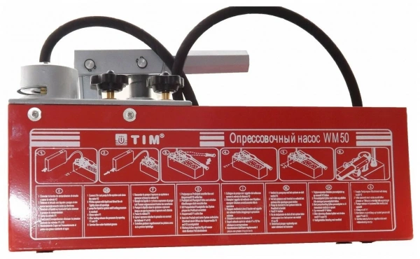 Опрессовочный аппарат TIM (ручной) 60бар/13 литров WM-50
