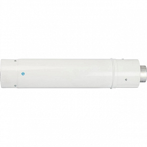 Труба коаксиальная телескопическая STOUT DN60/100 470-750 мм п/м, уплотнения и хомут в комплекте SCA-6010-004775