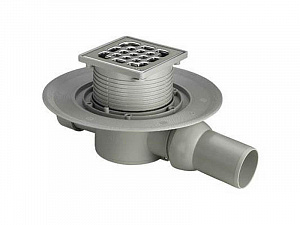 Трап VIEGA Advantix с горизонтальным выпуском и мокрым затвором для ванной комнаты