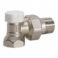 Кран для радиатора угловой (нижний) LUXOR 1/2" Кран для радиатора угловой (нижний) LUXOR 1/2"