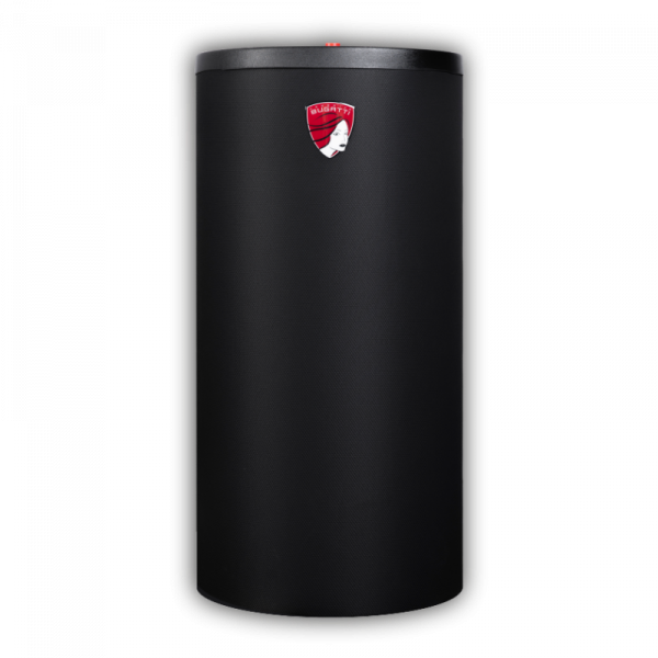 Бойлер косвенного нагрева Federica Bugatti Inox 800 110 литров чёрный с анодом (бак в водяной рубашке)