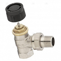 Вентиль для термостатов OVENTROP серии A угловой 3/4" Вентиль для термостатов OVENTROP серии A угловой 3/4"