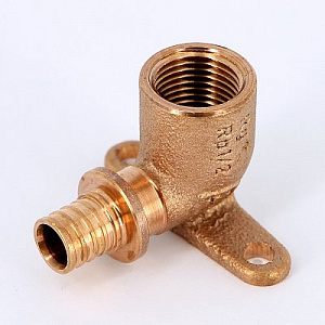 Угольник настенный  20x3/4" REHAU RAUTITAN бронза 14563601001