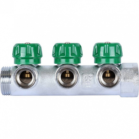 Коллектор регулирующий STOUT 1 , 3 отвода 3/4 ЕК SMB-6850-013403