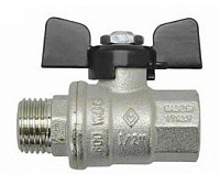 Кран шаровый Bugatti 307 внутренний-наружный (бабочка)